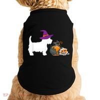 Cute Westie Wizard Hat Halloween Funny Dog Owner Costume Doggie Tank thumb 0