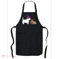Cute Westie Wizard Hat Halloween Funny Dog Owner Costume Apron thumb 0