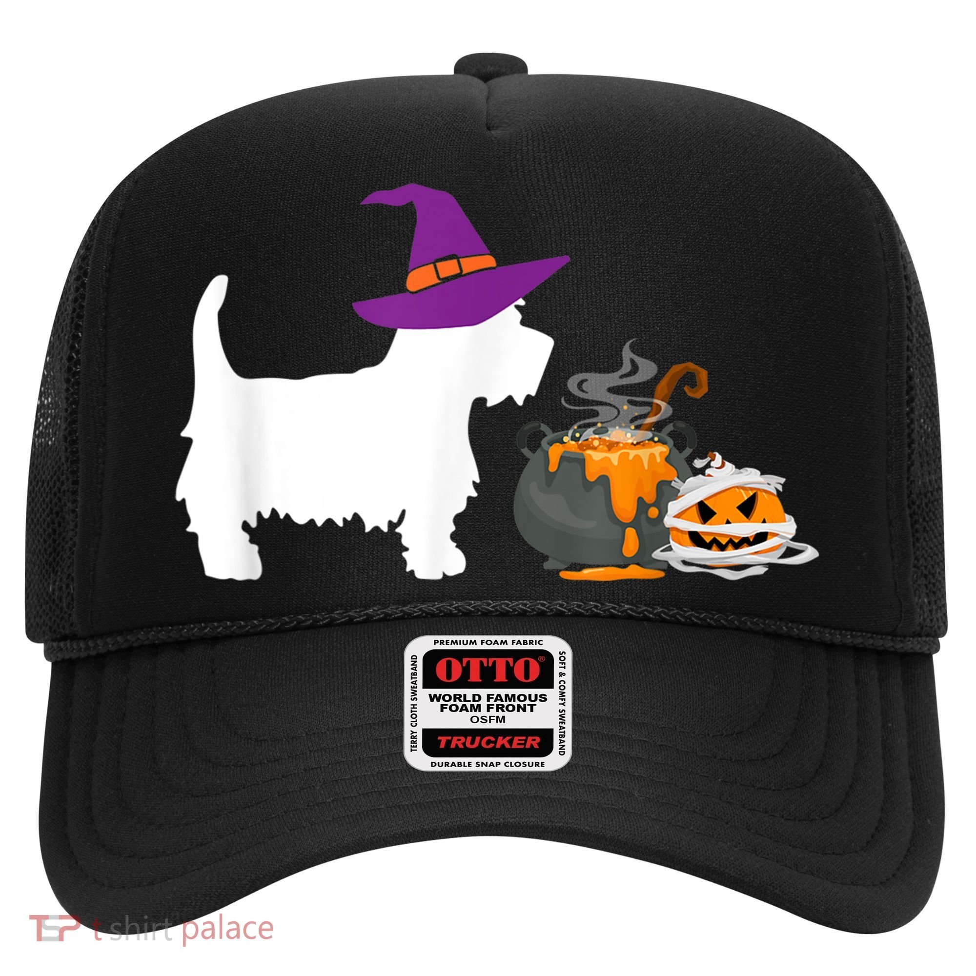 Cute Westie Wizard Hat Halloween Funny Dog Owner Costume Hat