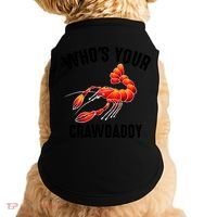 Cool Who's Your Crawdaddy Funny Crawdad Lobster Lover Gift Doggie Tank thumb 0