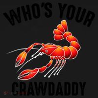 Cool Who's Your Crawdaddy Funny Crawdad Lobster Lover Gift Women's Hoodie thumb 2