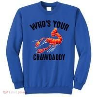 Cool Who's Your Crawdaddy Funny Crawdad Lobster Lover Gift Sweatshirt thumb 0