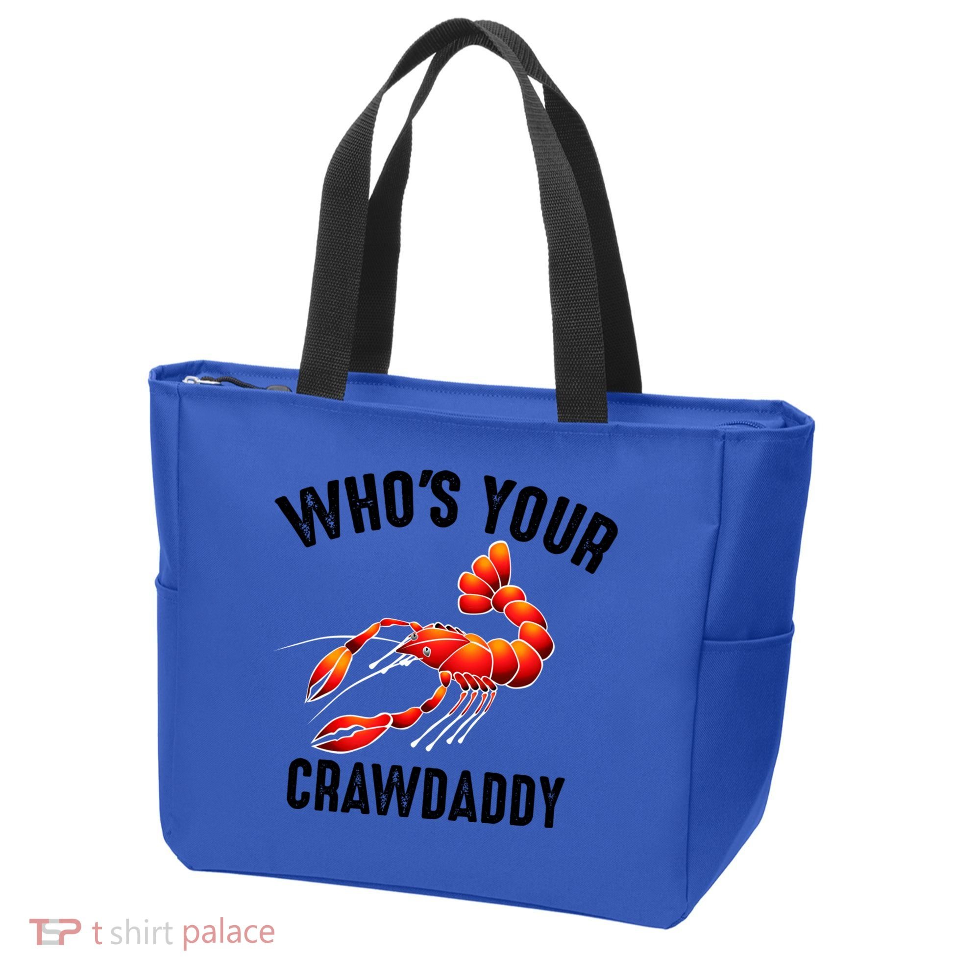Cool Who's Your Crawdaddy Funny Crawdad Lobster Lover Gift Tote Bag