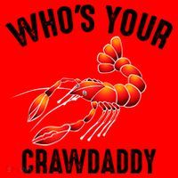 Cool Who's Your Crawdaddy Funny Crawdad Lobster Lover Gift Santa Hat thumb 1