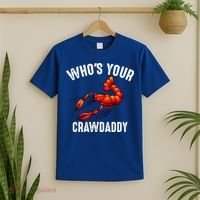 Cool Who's Your Crawdaddy Funny Crawdad Lobster Lover Gift T-Shirt thumb 2