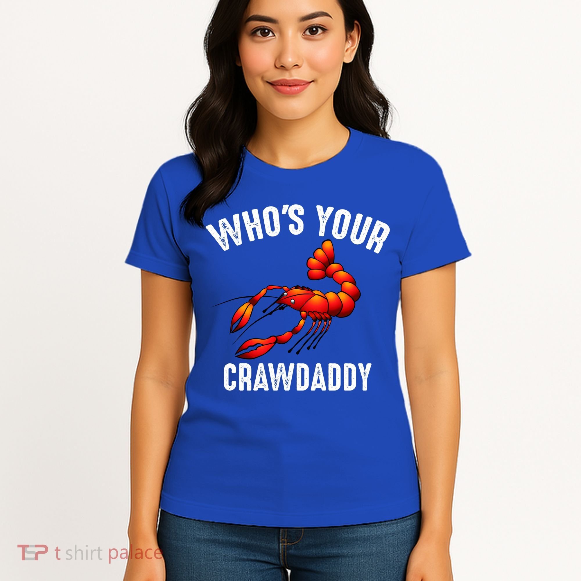 Cool Who's Your Crawdaddy Funny Crawdad Lobster Lover Gift Women's T-Shirt