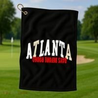 Cj X Cactus Plant Flea Market Free Thugger Golf Towel thumb 1