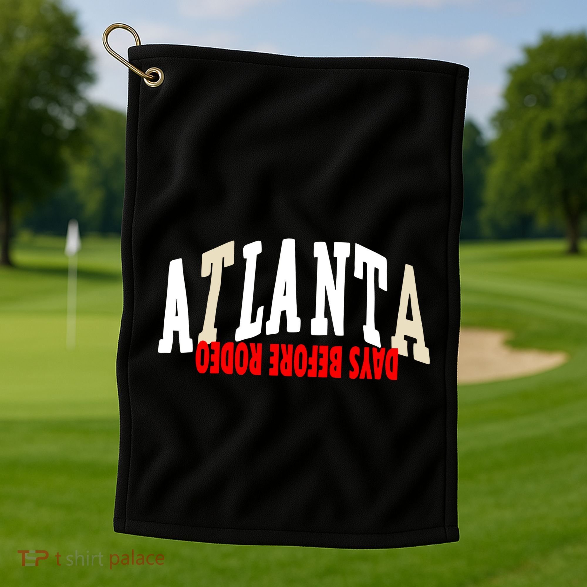 Cj X Cactus Plant Flea Market Free Thugger Golf Towel
