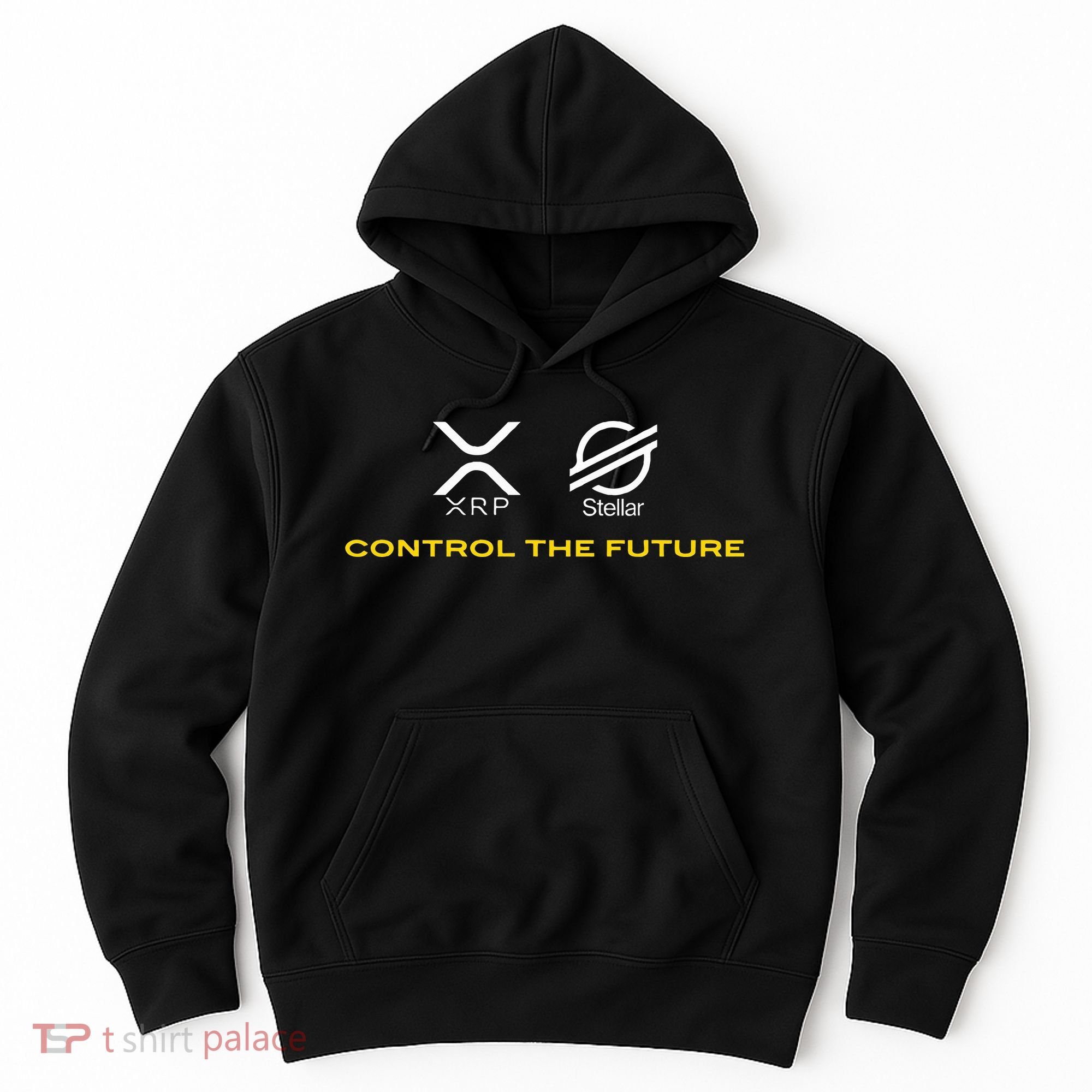 Cryptocurrency Xrp Xlm Coin Control The Future Hoodie
