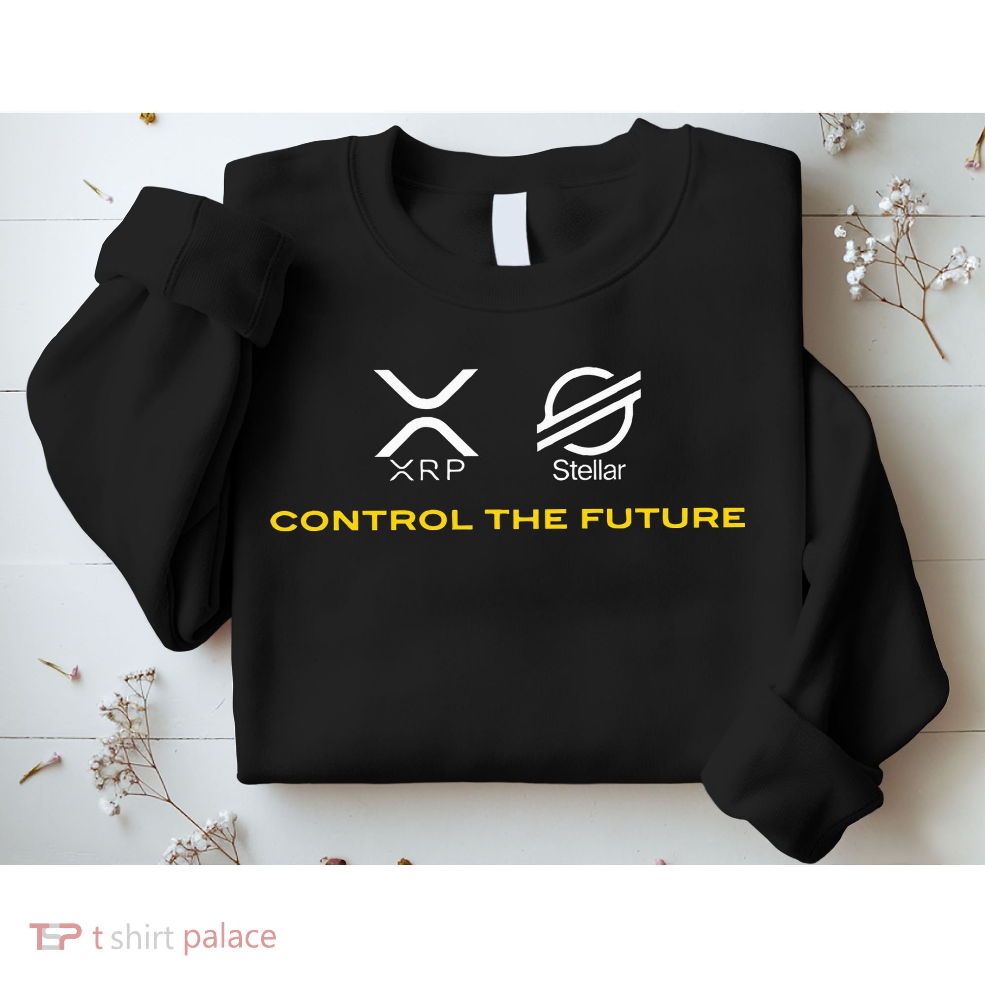 Cryptocurrency Xrp Xlm Coin Control The Future Sweatshirt
