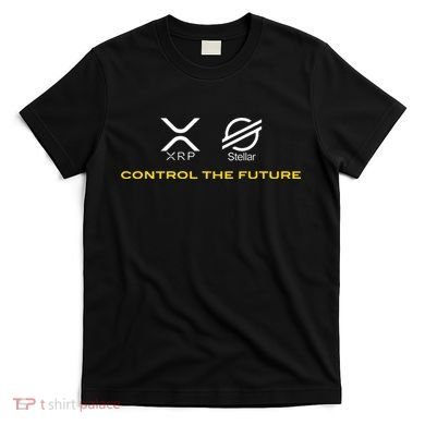 Cryptocurrency Xrp Xlm Coin Control The Future T-Shirt