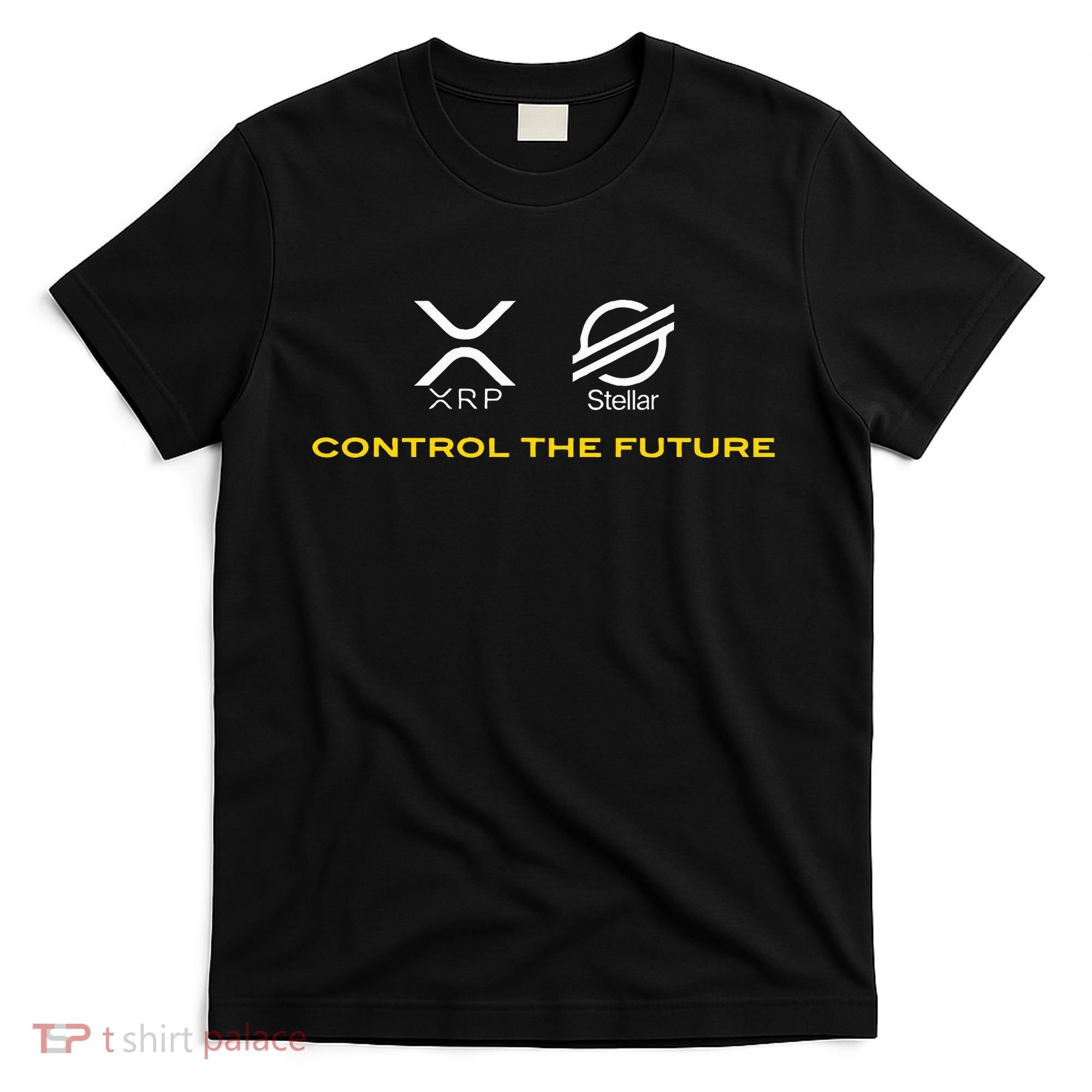 Cryptocurrency Xrp Xlm Coin Control The Future T-Shirt