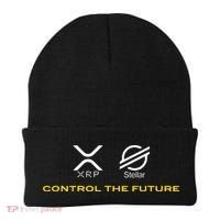 Cryptocurrency Xrp Xlm Coin Control The Future Beanie thumb 0