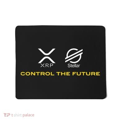 Cryptocurrency Xrp Xlm Coin Control The Future Mousepad