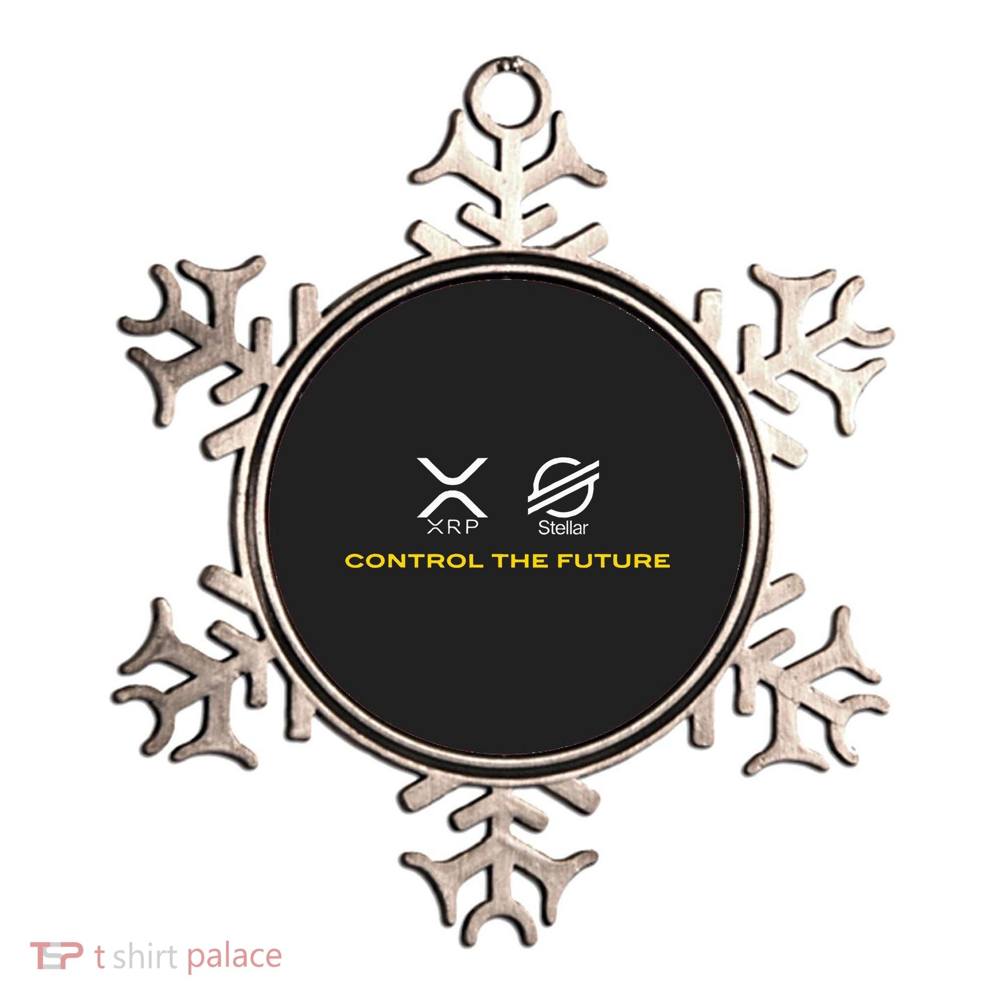 Cryptocurrency Xrp Xlm Coin Control The Future Ornament