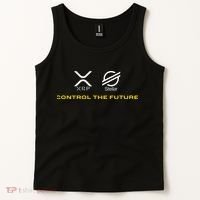 Cryptocurrency Xrp Xlm Coin Control The Future Tank Top thumb 2
