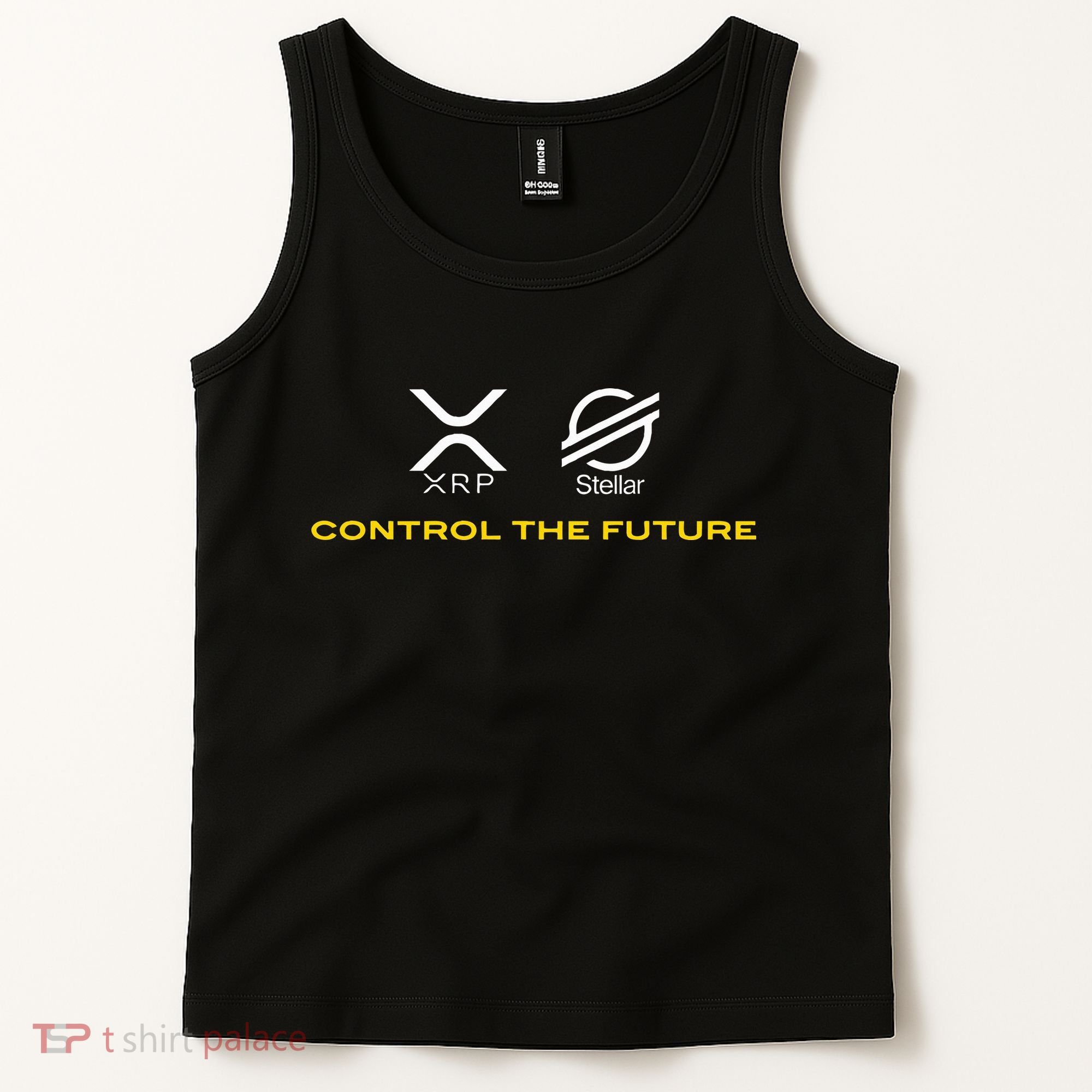 Cryptocurrency Xrp Xlm Coin Control The Future Tank Top