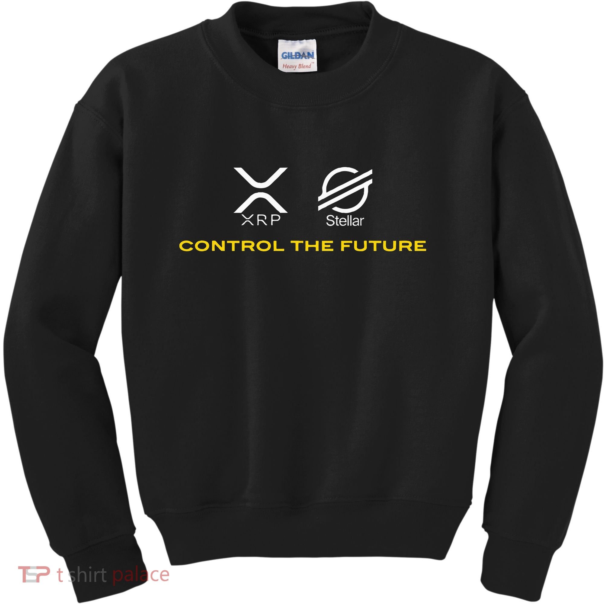 Cryptocurrency Xrp Xlm Coin Control The Future Kids Sweatshirt