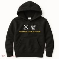 Cryptocurrency Xrp Xlm Coin Control The Future Kids Hoodie thumb 0