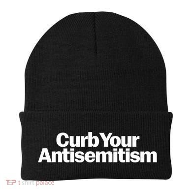 Curb Your Antisemitism Parody Beanie