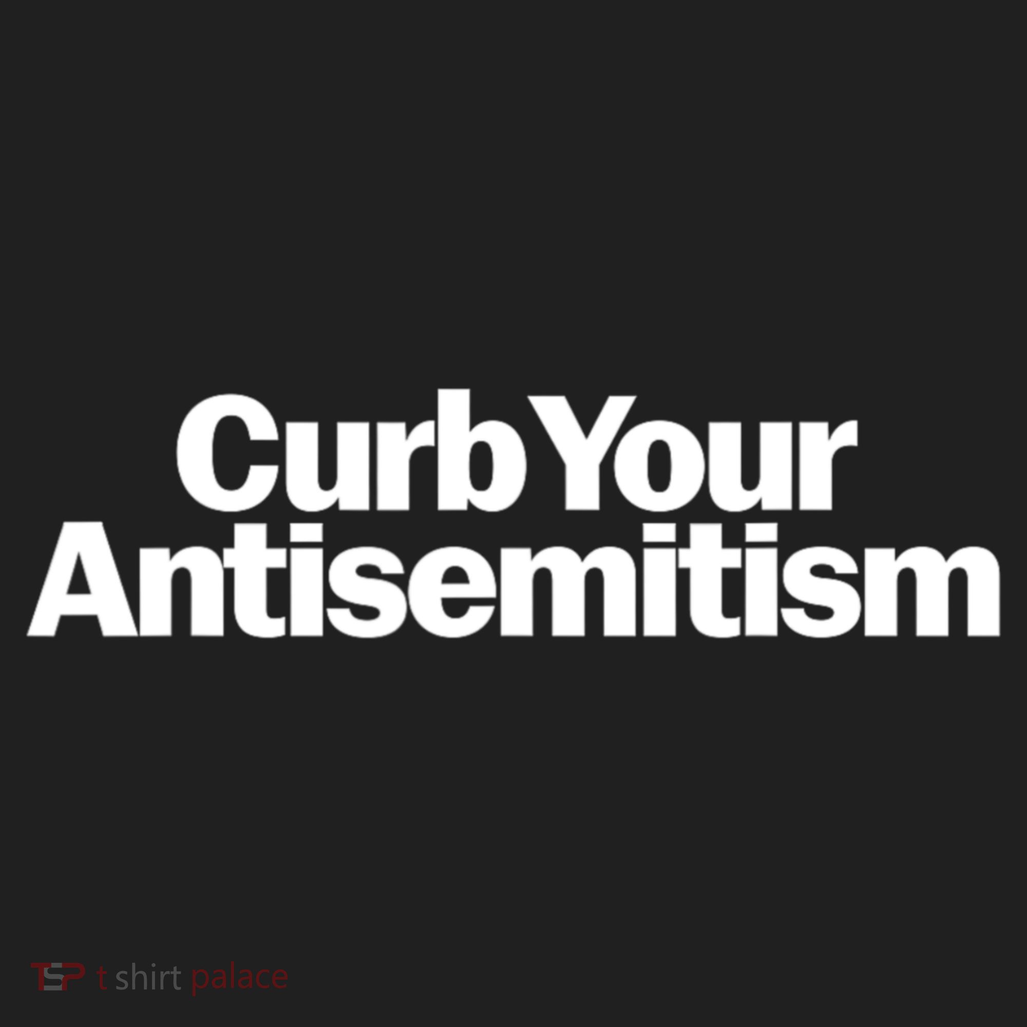 Curb Your Antisemitism Parody Hat