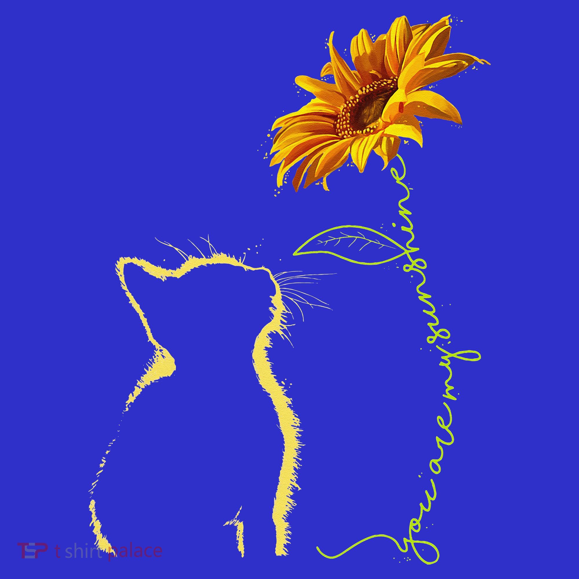 Cat You Are My Sunshine Sunflower Cats Lover Sweatshirt