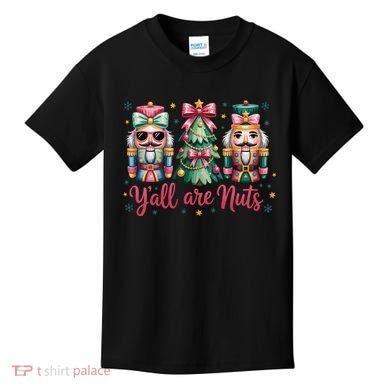 Christmas Y'all Are Nuts Nutcracker Funny X-Mas Kids T-Shirt