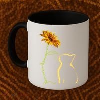 Cat You Are My Sunshine Funny Coffee Mug thumb 2