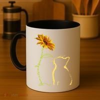Cat You Are My Sunshine Funny Coffee Mug thumb 4