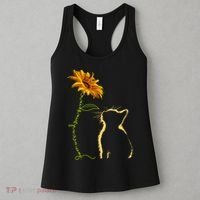 Cat You Are My Sunshine Funny Women's Tank Top thumb 3