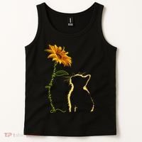 Cat You Are My Sunshine Funny Tank Top thumb 2