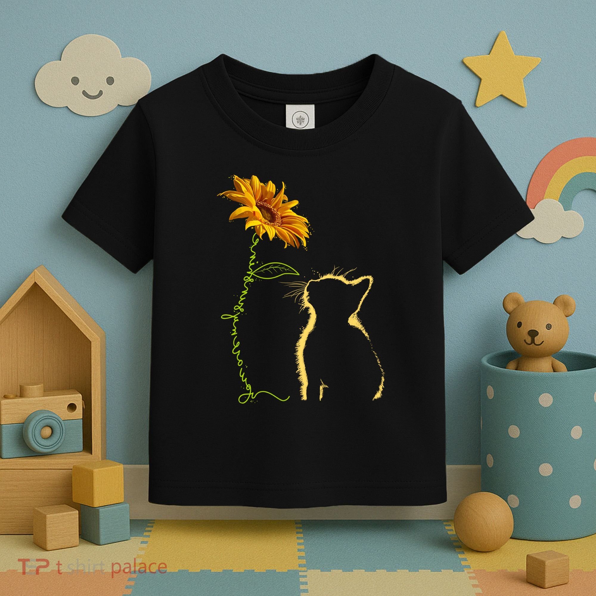 Cat You Are My Sunshine Funny Toddler T-Shirt