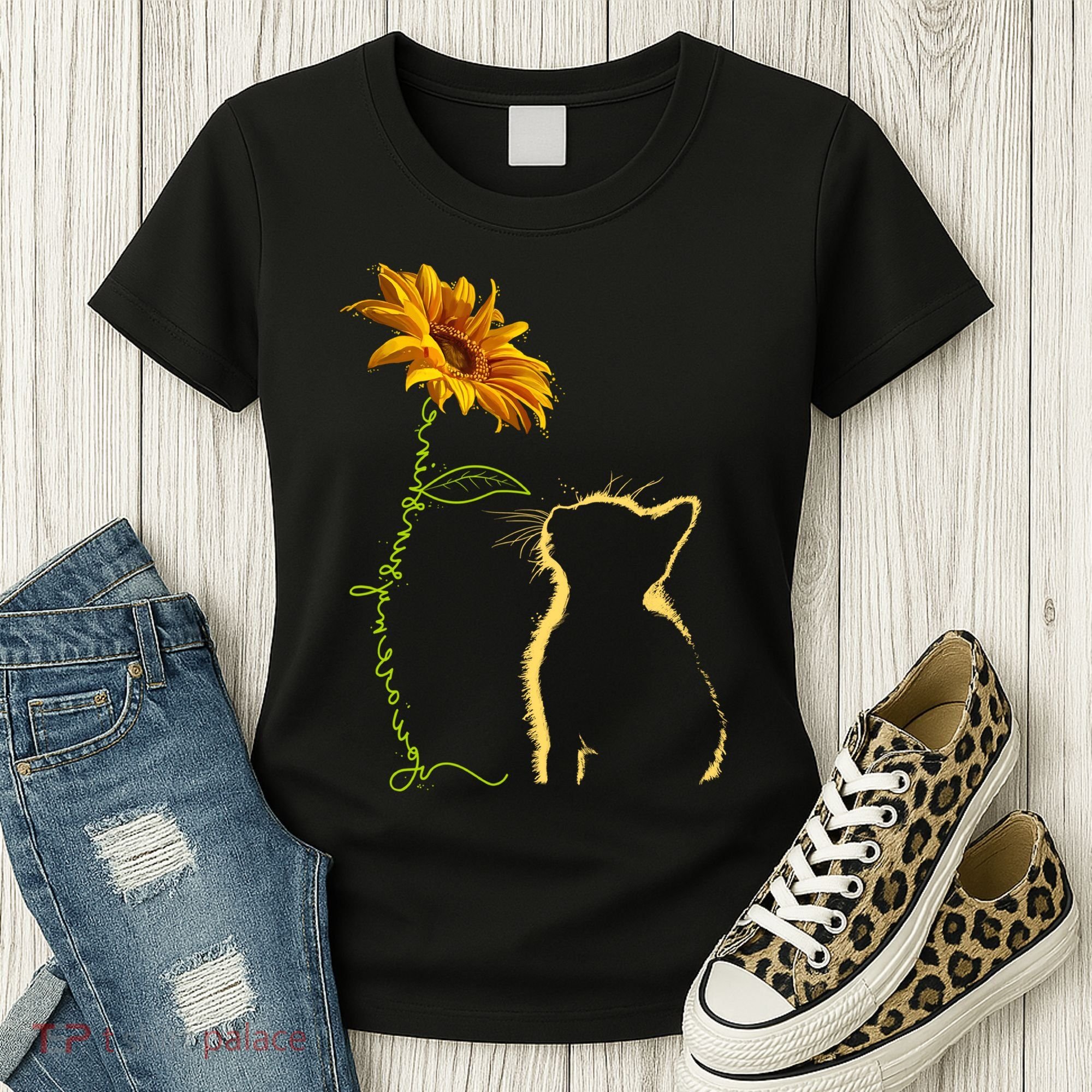 Cat You Are My Sunshine Funny Women's T-Shirt