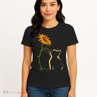 Cat You Are My Sunshine Funny Women's T-Shirt thumb 4