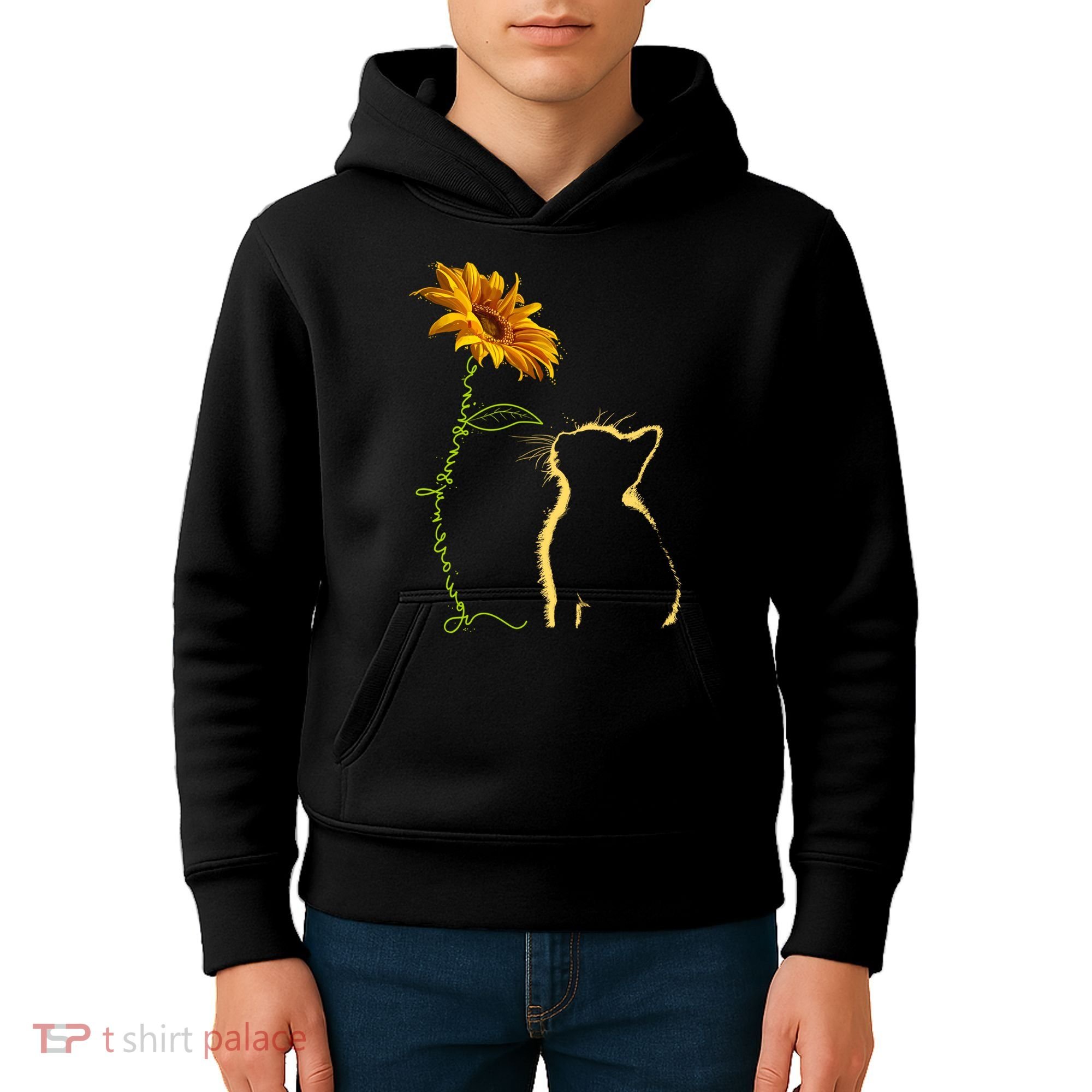 Cat You Are My Sunshine Funny Kids Hoodie