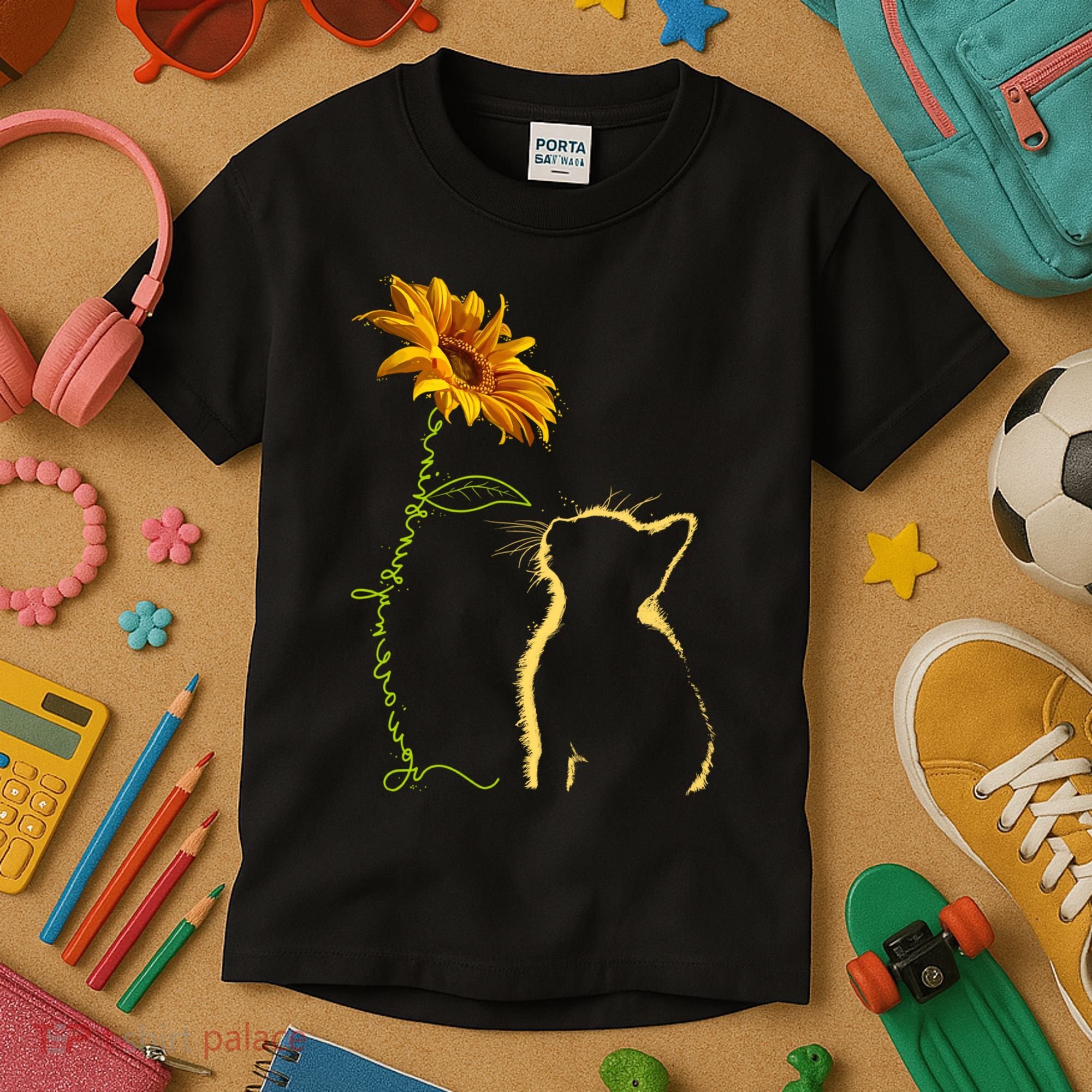 Cat You Are My Sunshine Funny Kids T-Shirt
