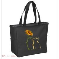 Cat You Are My Sunshine Funny Tote Bag thumb 2