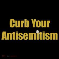 Curb Your Antisemitism Support Israel T-Shirt thumb 7