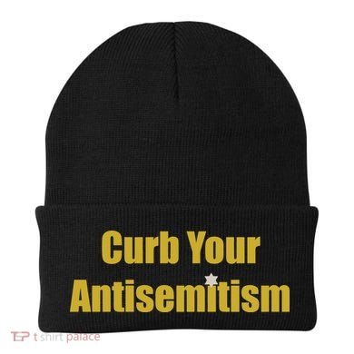 Curb Your Antisemitism Support Israel Beanie