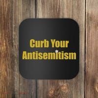 Curb Your Antisemitism Support Israel Coaster thumb 0