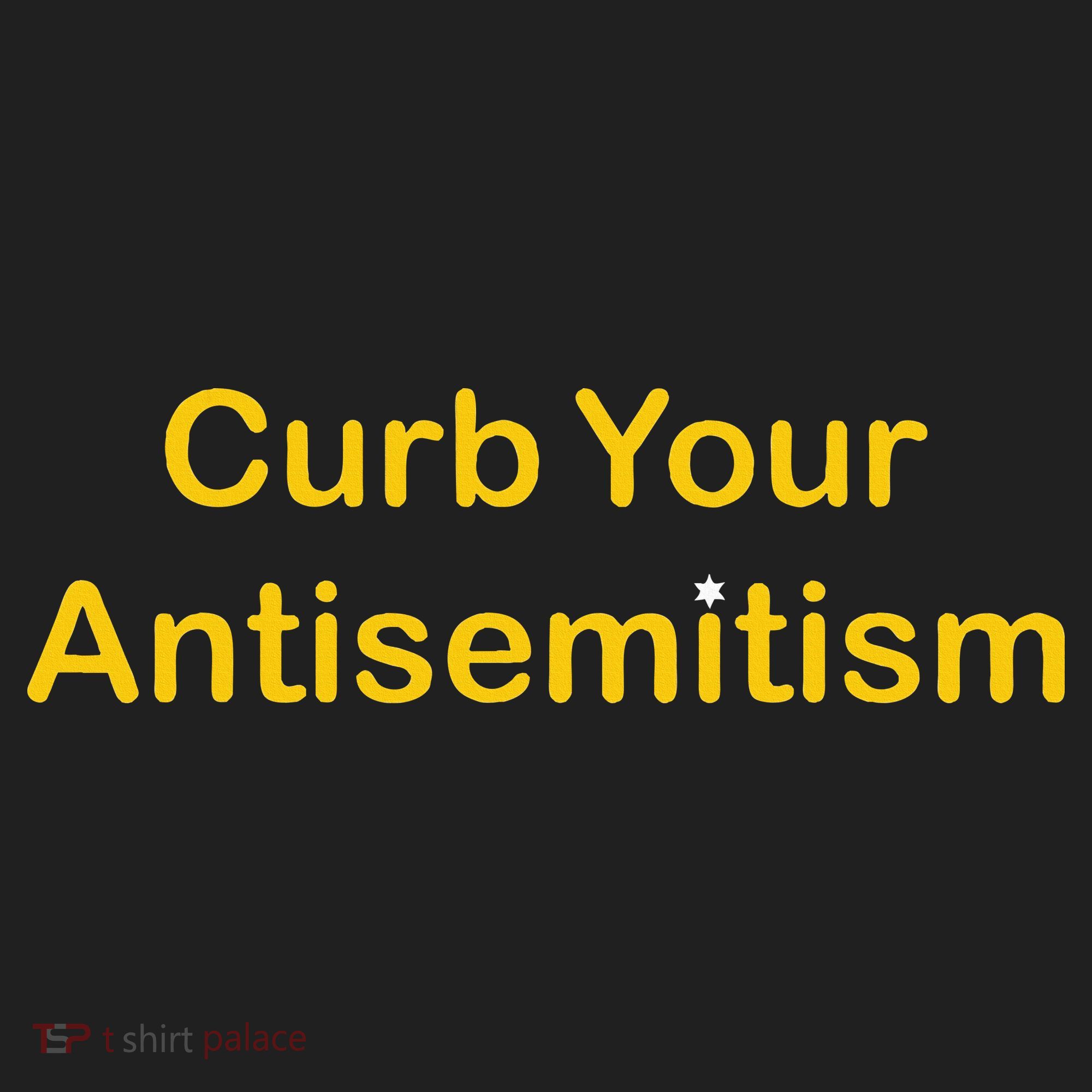 Curb Your Antisemitism Stand Against Hate And Discrimination  Golf Towel