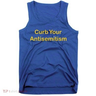 Curb Your Antisemitism Stand Against Hate And Discrimination  Tank Top