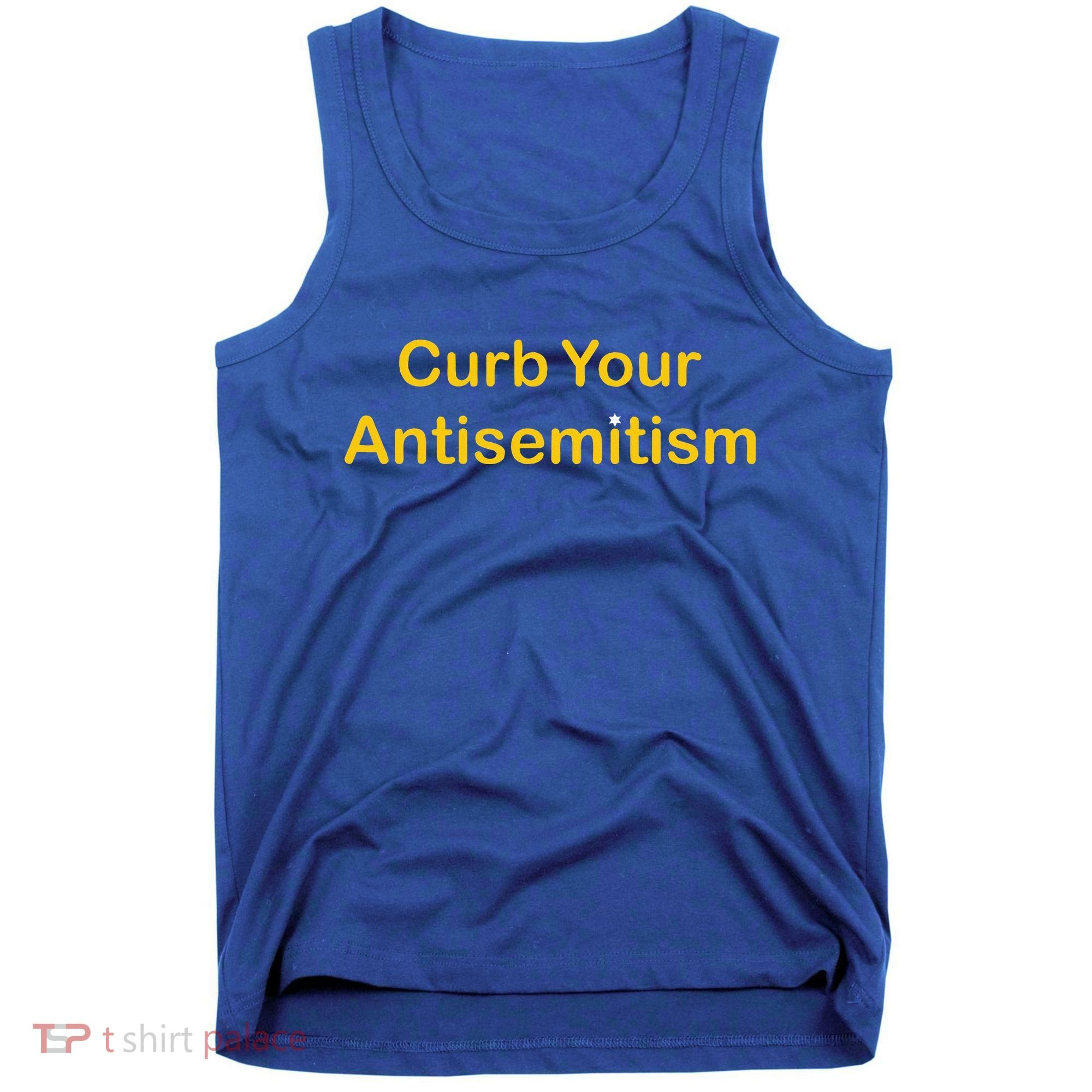 Curb Your Antisemitism Stand Against Hate And Discrimination  Tank Top