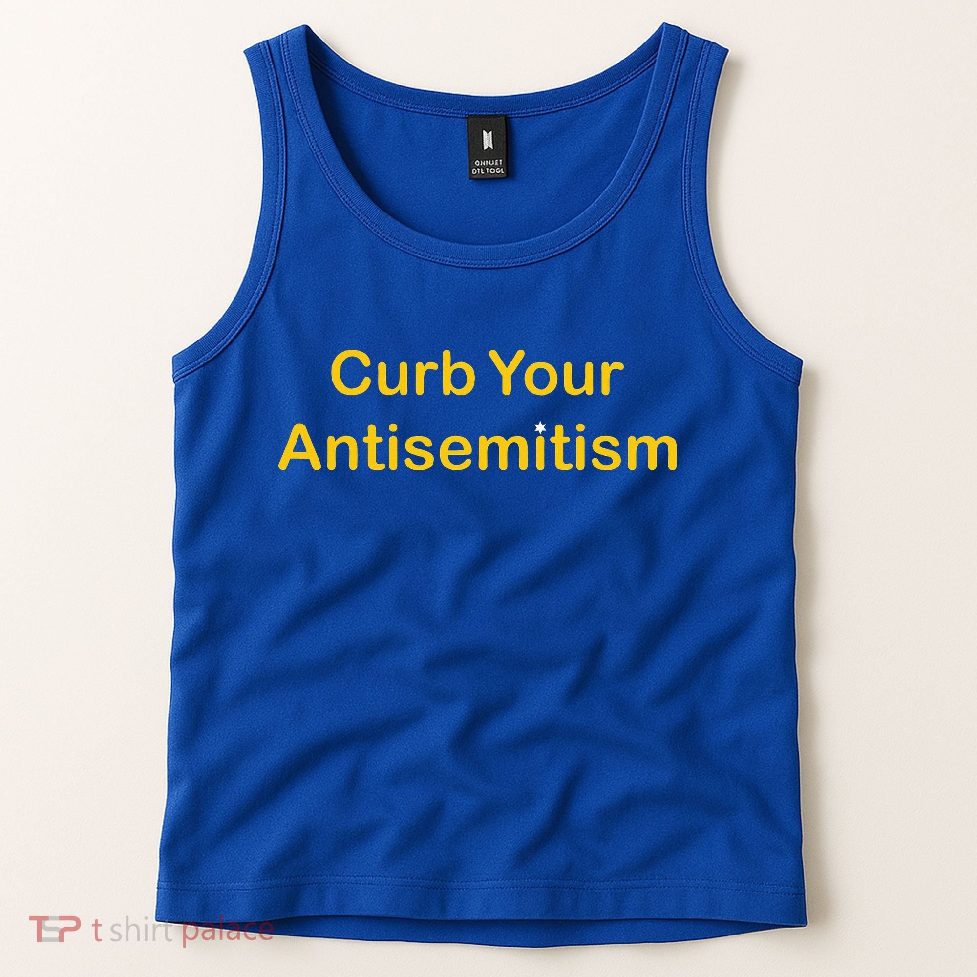 Curb Your Antisemitism Stand Against Hate And Discrimination  Tank Top