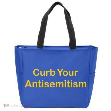 Curb Your Antisemitism Stand Against Hate And Discrimination  Tote Bag