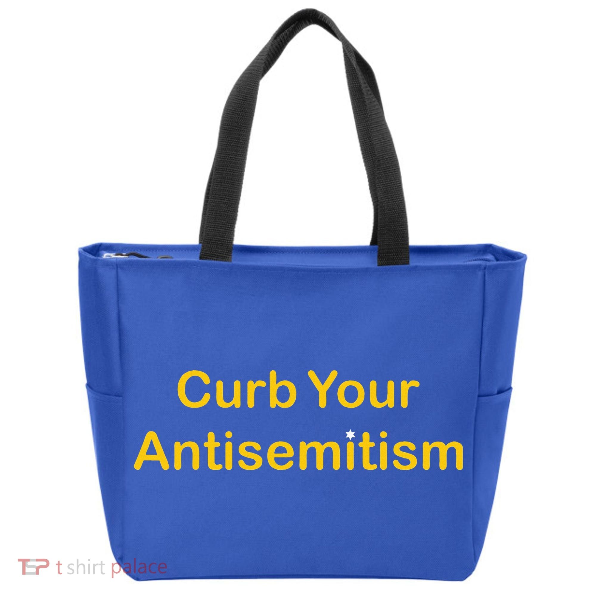 Curb Your Antisemitism Stand Against Hate And Discrimination  Tote Bag