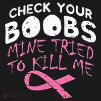 Check Your Boobs Mine Tried To Kill Me Mousepad thumb 1
