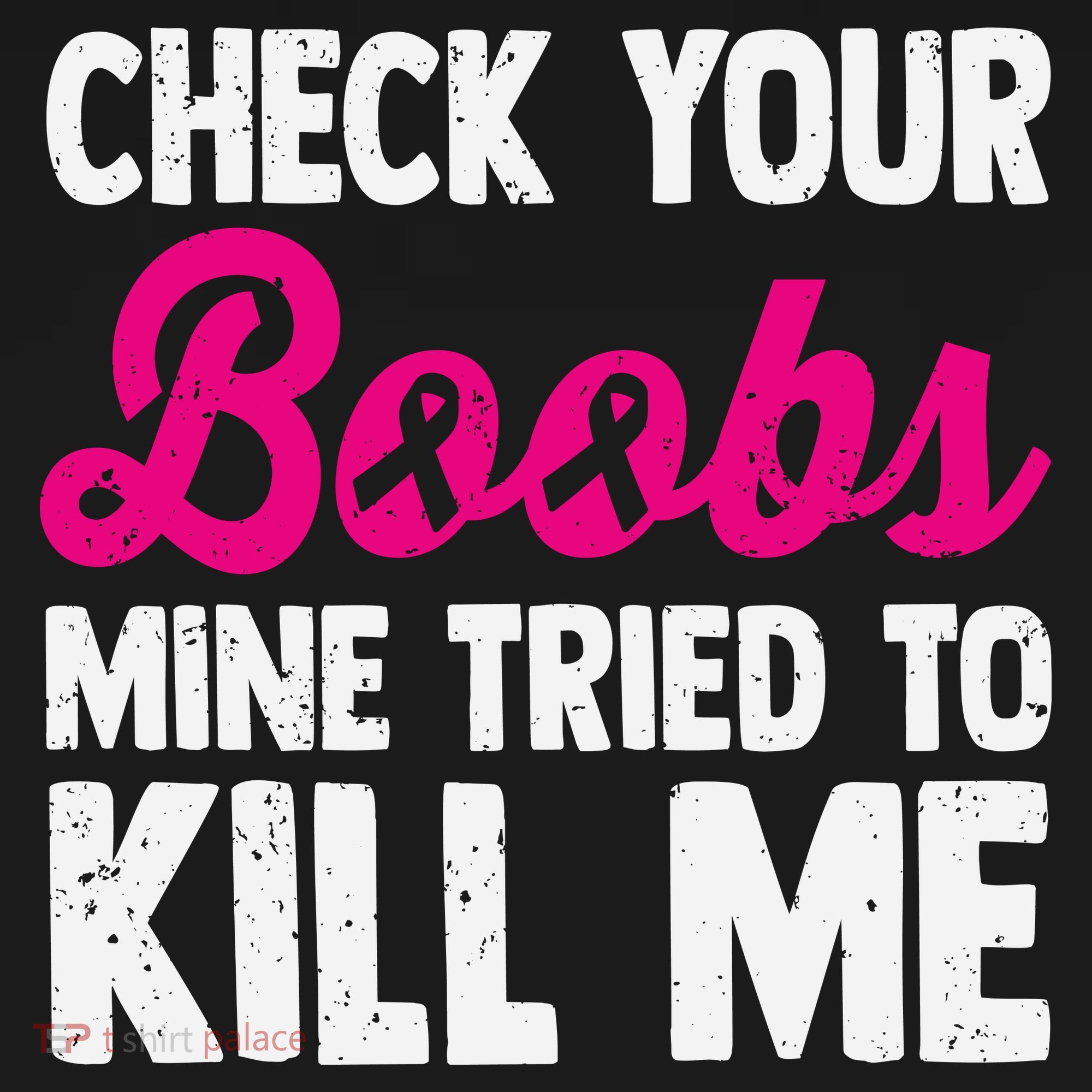 Check Your Boobs Mine Tried To Kill Me Ornament