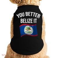 Cute You Better Belize It Doggie Tank thumb 0