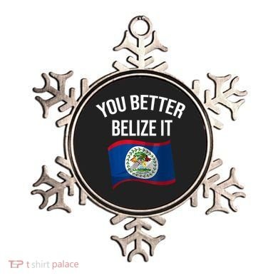 Cute You Better Belize It Ornament